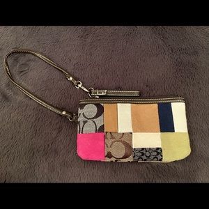 Vintage Coach Wristlet